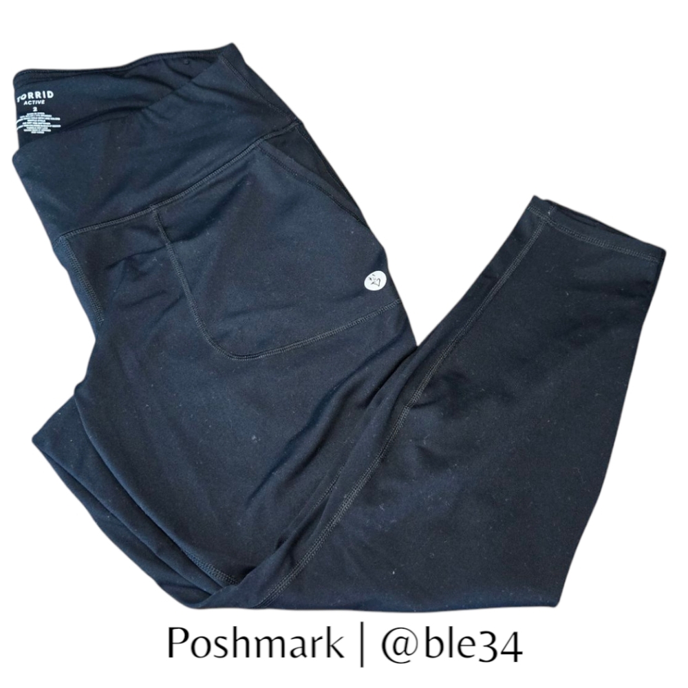 Torrid Active Black Full Length Pocket Leggings